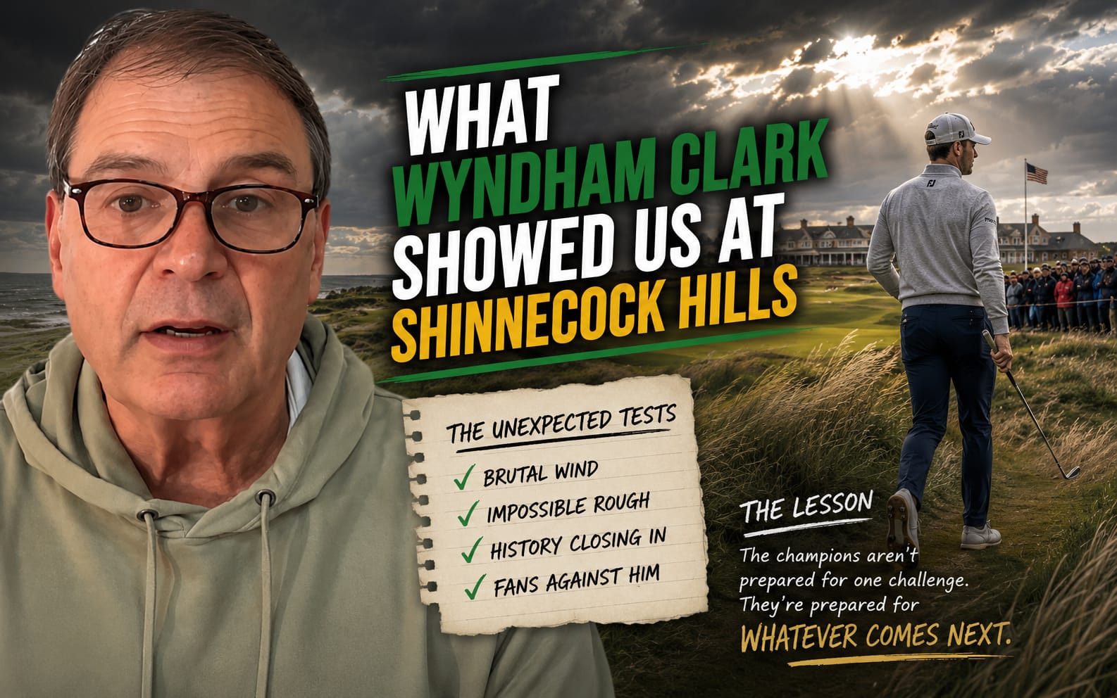 What Wyndham Clarke Showed Us at Shinnecock Hills