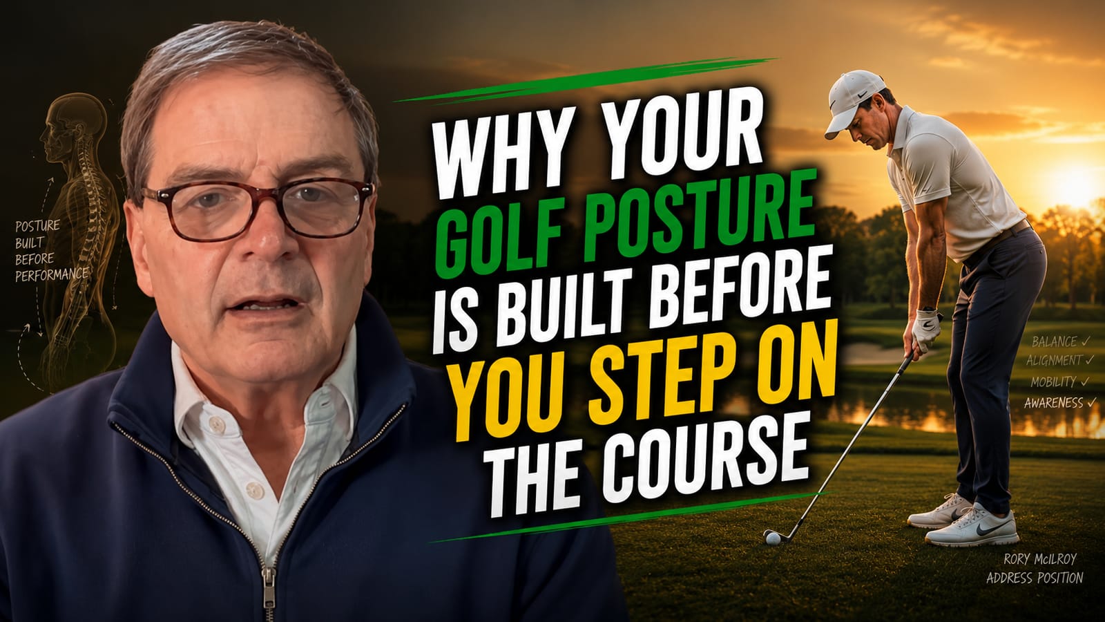 Why Your Golf Posture Is Built Before You Step on the Course