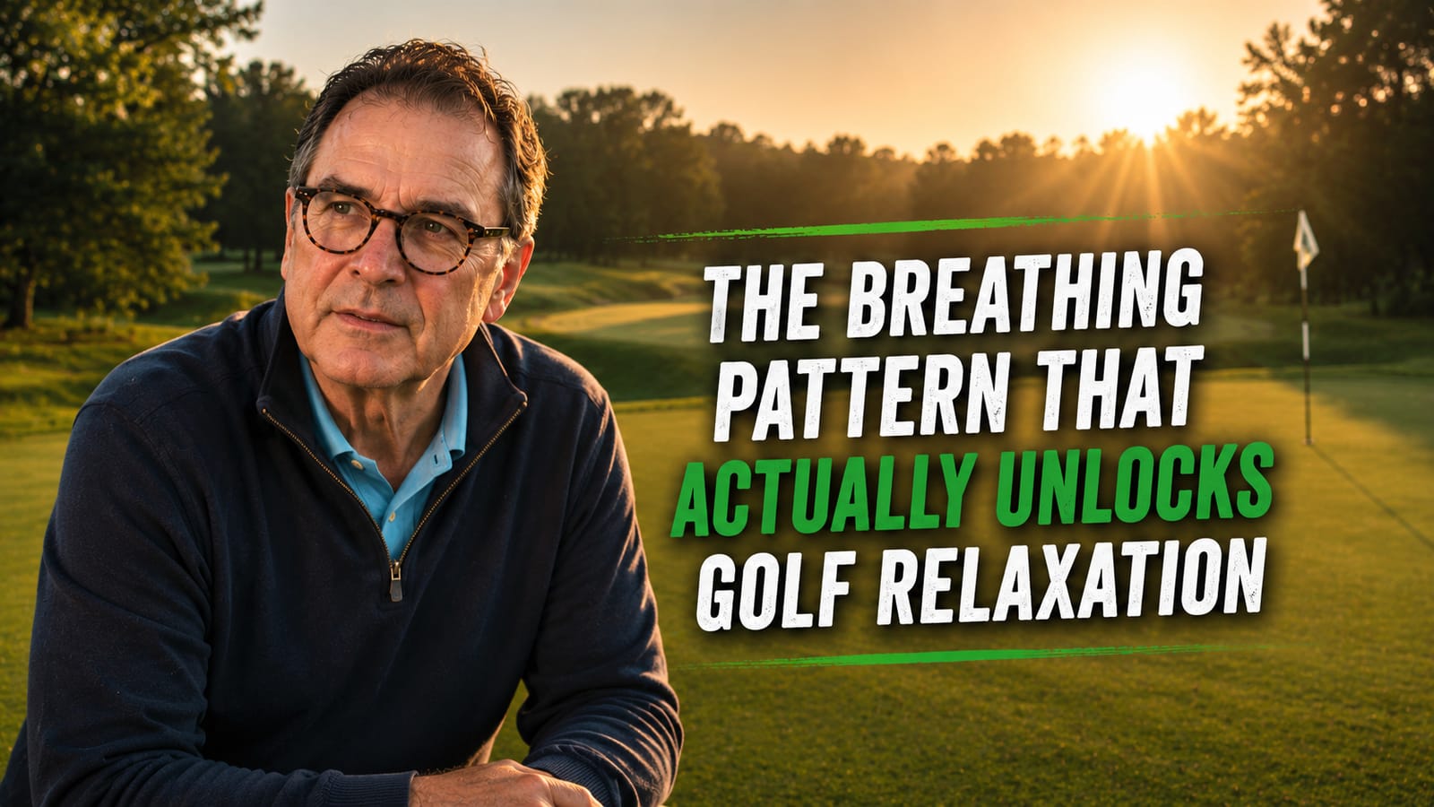 How to stay relaxed while playing golf