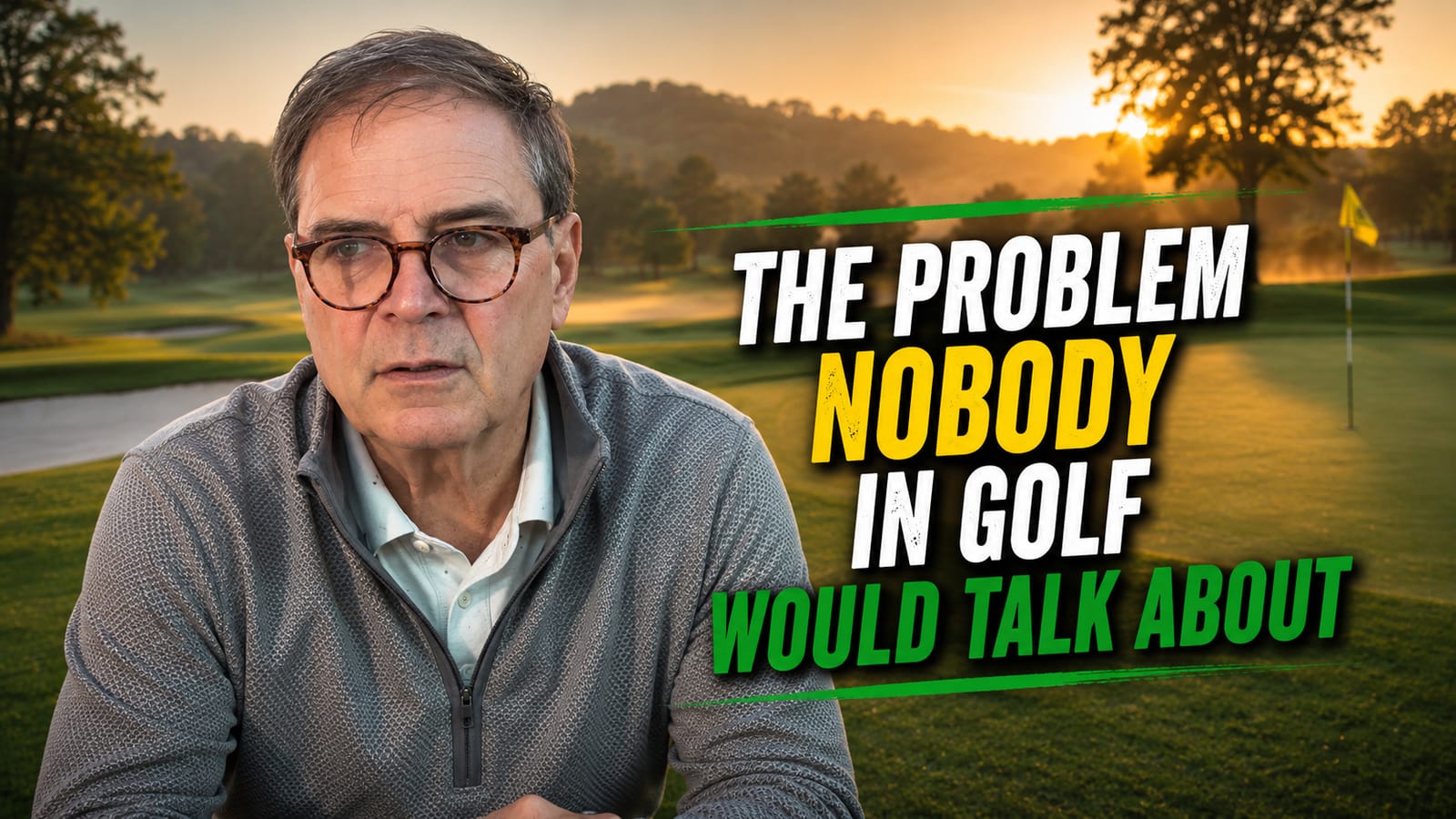 The Problem Nobody in Golf Would Talk About